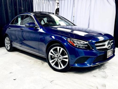 Blue 2020 Mercedes-Benz C-Class C 300 4MATIC