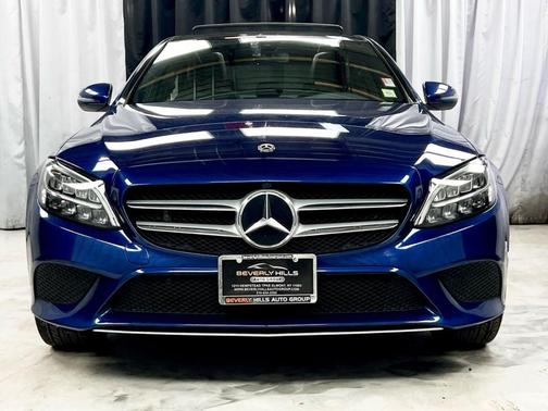 Blue 2020 Mercedes-Benz C-Class C 300 4MATIC