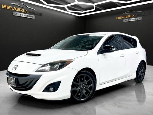 Crystal White Pearl Mica / Black 2013 Mazda MazdaSpeed3 Touring
