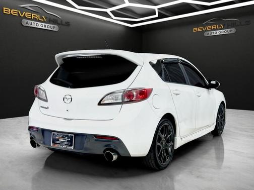 Crystal White Pearl Mica / Black 2013 Mazda MazdaSpeed3 Touring