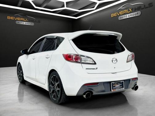 Crystal White Pearl Mica / Black 2013 Mazda MazdaSpeed3 Touring
