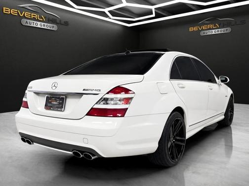 White 2009 Mercedes-Benz S-Class S 63 AMG
