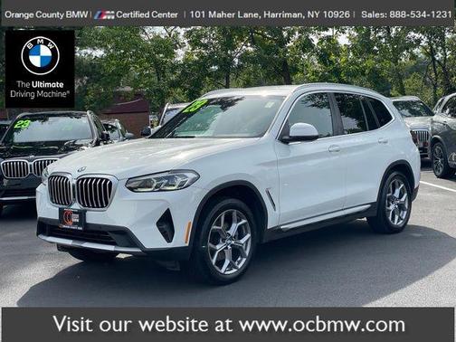 Alpine White 2023 BMW X3 xDrive30i