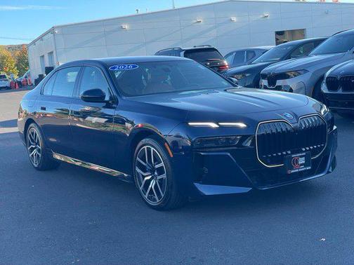 Blue 2026 BMW 740 i xDrive