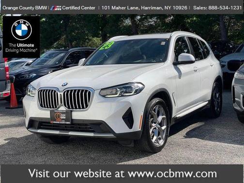 Mineral White Metallic 2023 BMW X3 xDrive30i