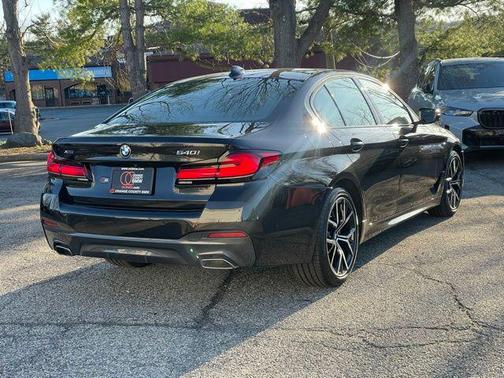 Black Sapphire Metallic 2023 BMW 540 i xDrive