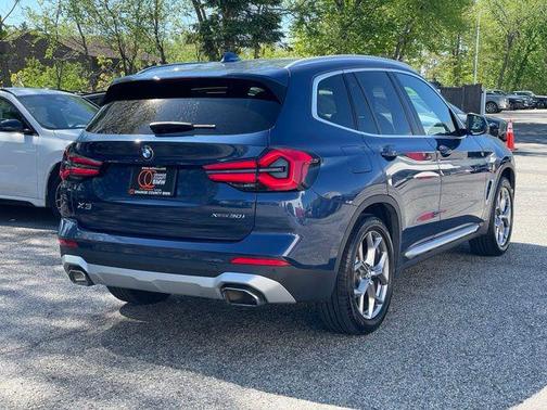 Blue Metallic 2022 BMW X3 xDrive30i
