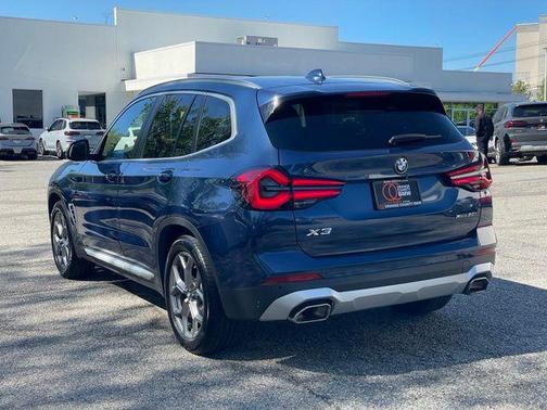 Blue Metallic 2022 BMW X3 xDrive30i