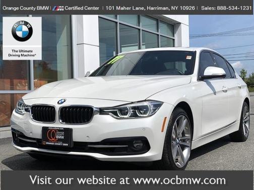 White Metallic 2017 BMW 340 i xDrive
