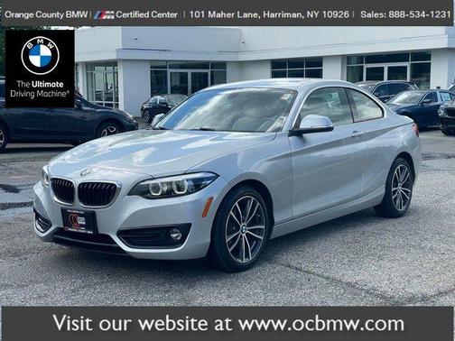 Glacier Silver Metallic 2018 BMW 230 i xDrive