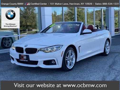 Alpine White 2018 BMW 440 i xDrive