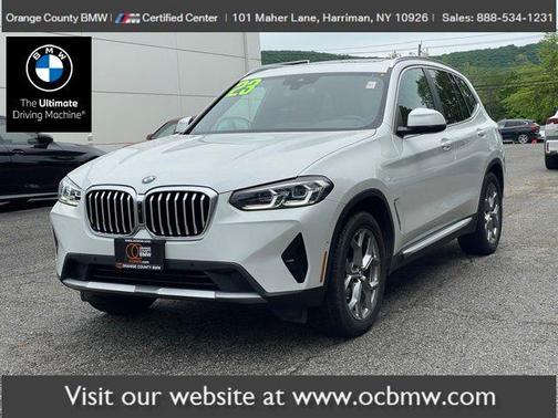 Mineral White Metallic 2023 BMW X3 xDrive30i