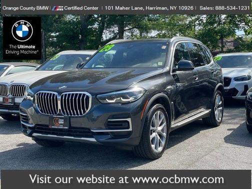 Dark Graphite Metallic 2023 BMW X5 xDrive40i