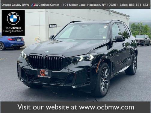Black Sapphire Metallic 2024 BMW X5 xDrive40i