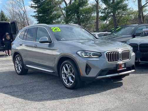 Skyscraper Gray Metallic 2023 BMW X3 xDrive30i