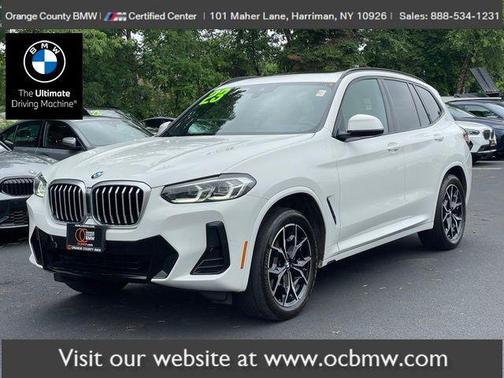 Alpine White 2023 BMW X3 xDrive30i