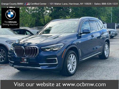 Phytonic Blue Metallic 2022 BMW X5 xDrive40i