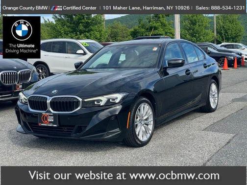Jet Black 2023 BMW 330 i xDrive