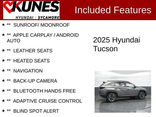 2025 Hyundai TUCSON SEL Convenience