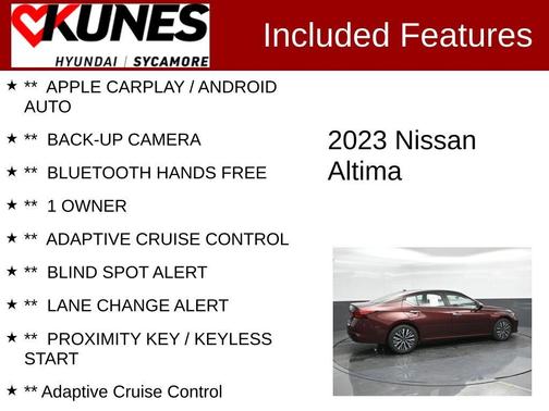 2023 Nissan Altima 2.5 SV