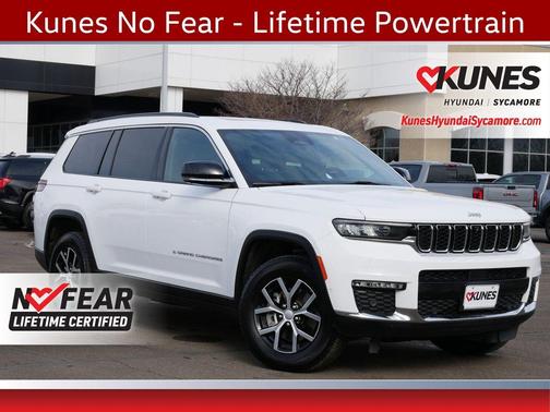 Bright White Clearcoat 2024 Jeep Grand Cherokee L Limited