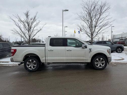 White Metallic 2021 Ford F-150 Lariat