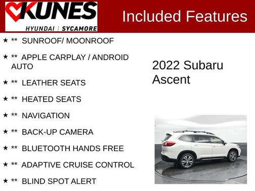 2022 Subaru Ascent Limited 7-Passenger