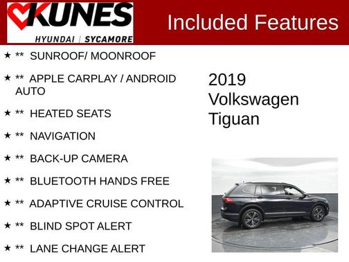 2019 Volkswagen Tiguan 2.0T SEL