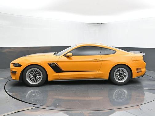 Orange 2019 Ford Mustang GT Premium