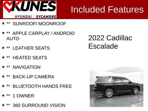 2022 Cadillac Escalade Premium Luxury
