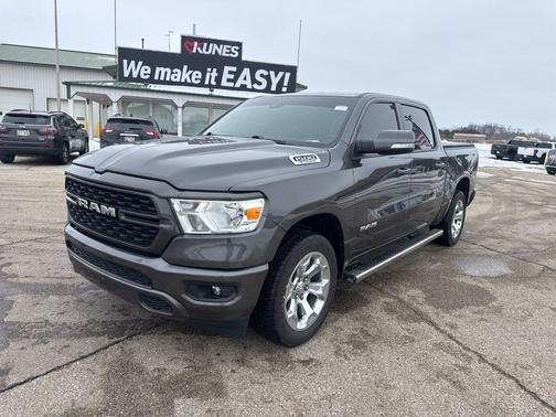 Granite Crystal Clearcoat Metallic 2022 RAM 1500 Big Horn