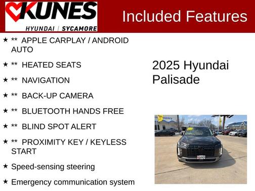 Abyss Black Pearl 2025 Hyundai PALISADE SEL