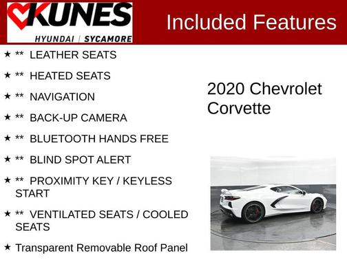 2020 Chevrolet Corvette Stingray w/2LT