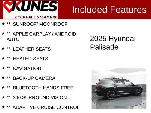 2025 Hyundai PALISADE Calligraphy Night Edition