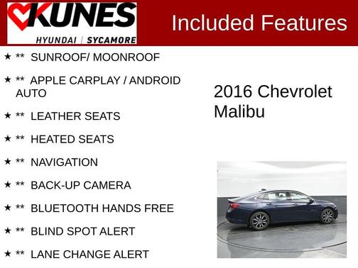 2016 Chevrolet Malibu 1LT