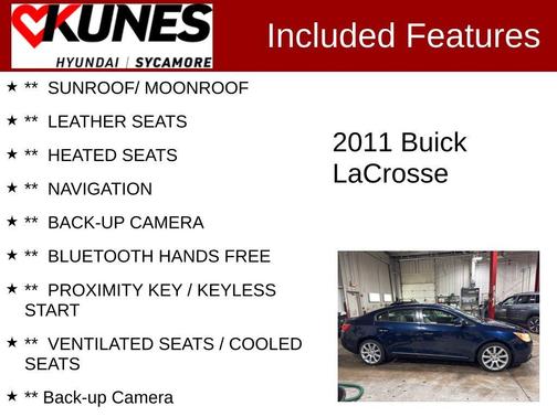 2011 Buick LaCrosse CXS