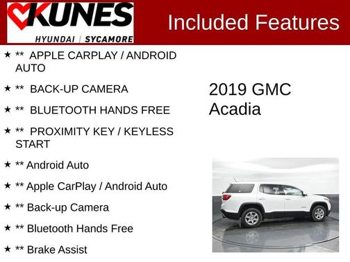 2019 GMC Acadia SLE-1