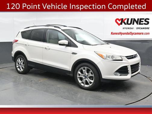 White Platinum 2013 Ford Escape SEL