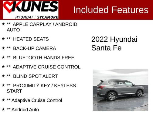 2022 Hyundai SANTA FE SEL