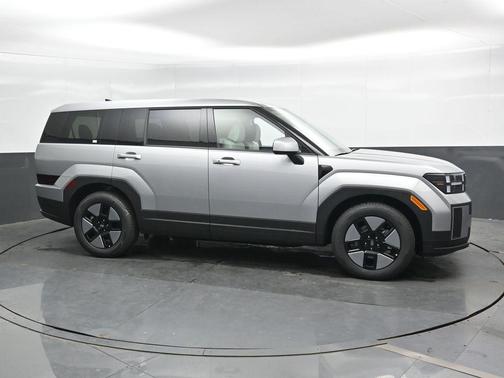 Shimmering Silver 2026 Hyundai SANTA FE HEV SE