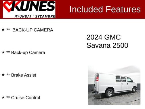 2024 GMC Savana 2500 Work Van