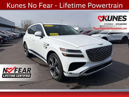 Alta White 2025 Genesis GV80 2.5T Prestige