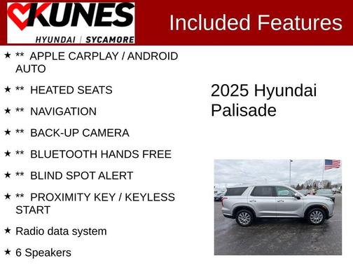 Silver 2025 Hyundai PALISADE SEL