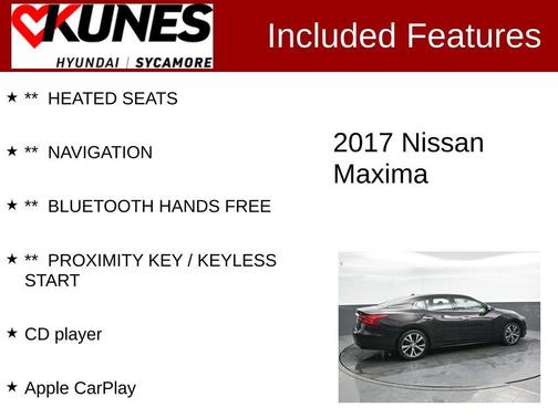 2017 Nissan Maxima 3.5 SV