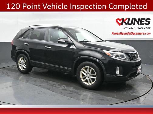 Ebony Black 2015 Kia Sorento LX