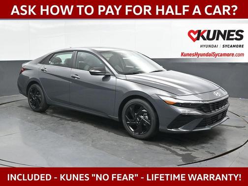 Gray 2026 Hyundai ELANTRA SEL SPORT PREMIUM