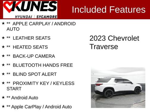 2023 Chevrolet Traverse LT Leather