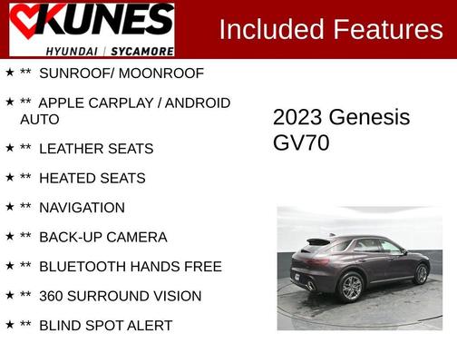 2023 Genesis GV70 2.5T