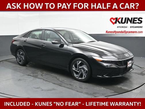 Black 2026 Hyundai ELANTRA Limited