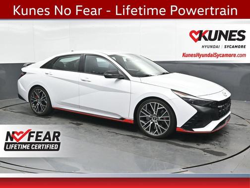 Ceramic White 2022 Hyundai ELANTRA N Base
